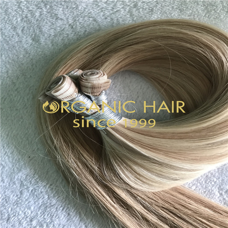 Organic new flat weft extension no shedding H213
